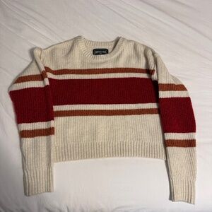 American Eagle red stripe sweater